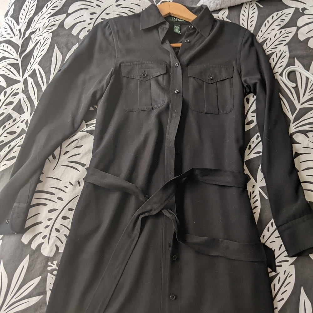 Black formal dress